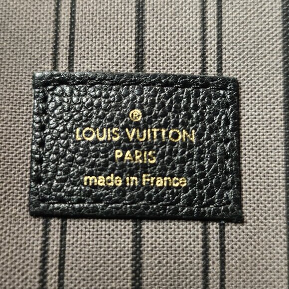 LOUIS VUITTON Metis Pochette Empreinte Black Monogram Shoulder Crossbody 2 Way - Picture 11 of 16